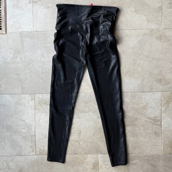Spanx Faux Leather Leggings - Picture 6 of 9